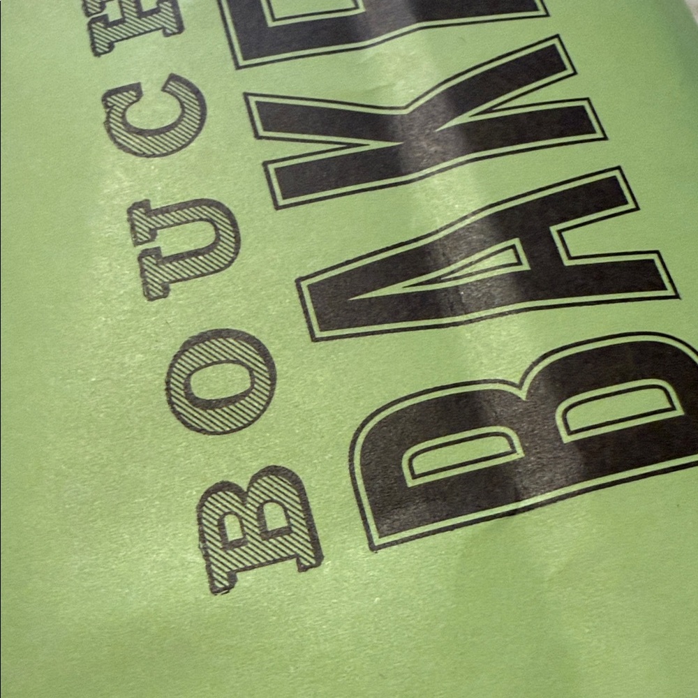 Green BAKED Graphic Tote for Mike only